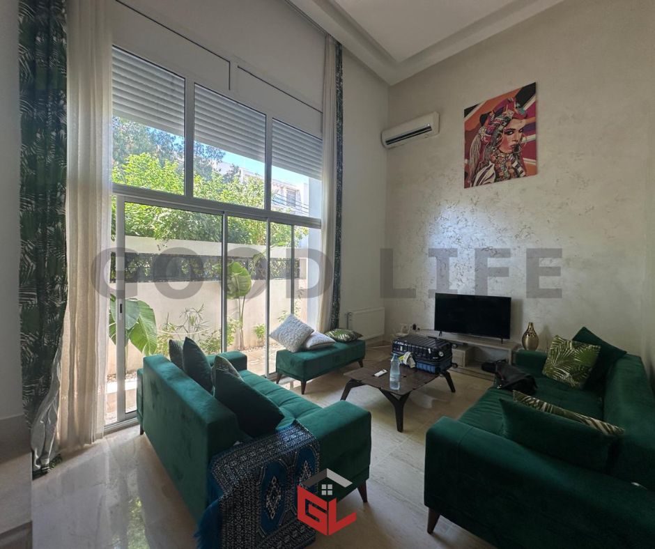 La Marsa&nbsp;Sidi Daoud&nbsp;Location&nbsp;Duplex&nbsp;Duplex en s3 meubl� avec jardin � sidi daoud