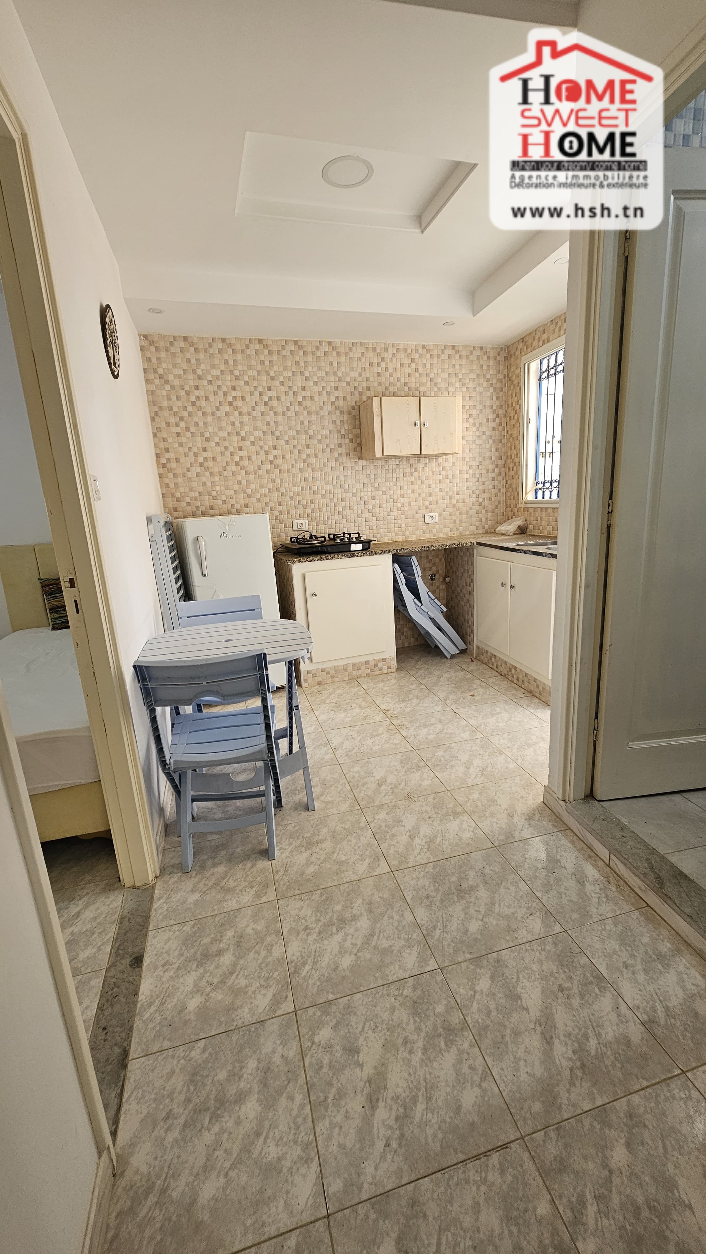 Kelibia&nbsp;Kelibia&nbsp;Vente&nbsp;Appart. 2 pi�ces&nbsp;Appart s2 molys � jinene mansoura k�libia