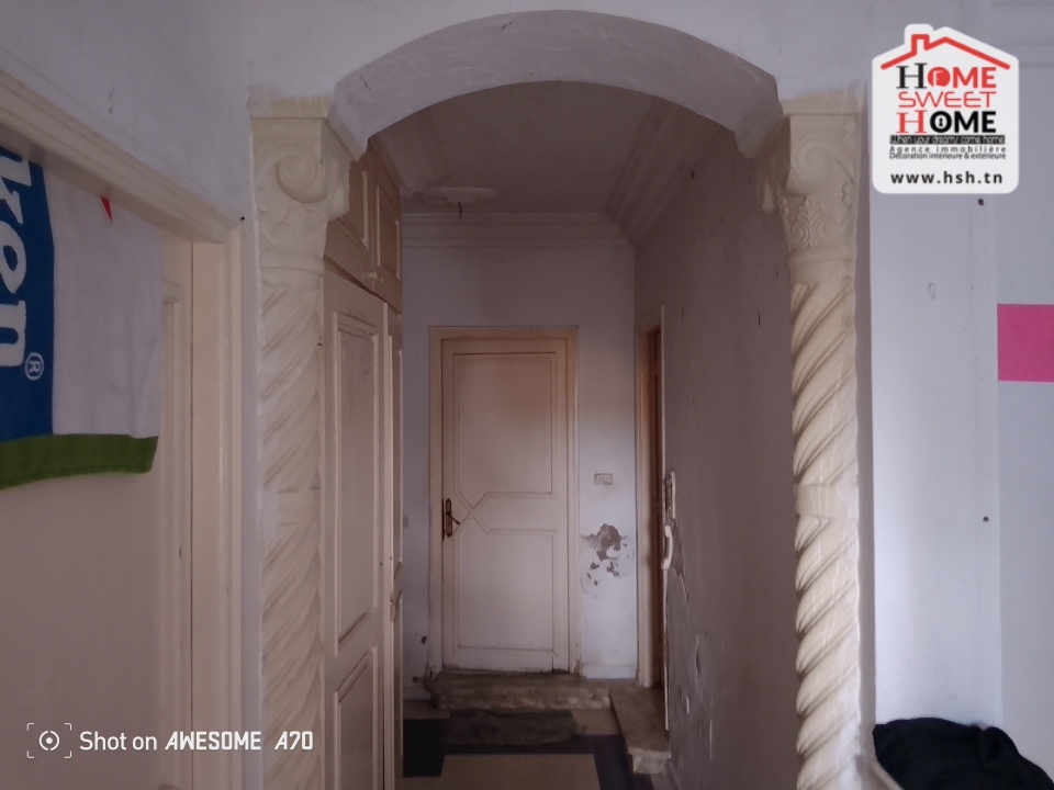 La Marsa&nbsp;Marsa Ennassim&nbsp;Vente&nbsp;Appart. 3 pi�ces&nbsp;Rdc de villa sol�ne la marsa