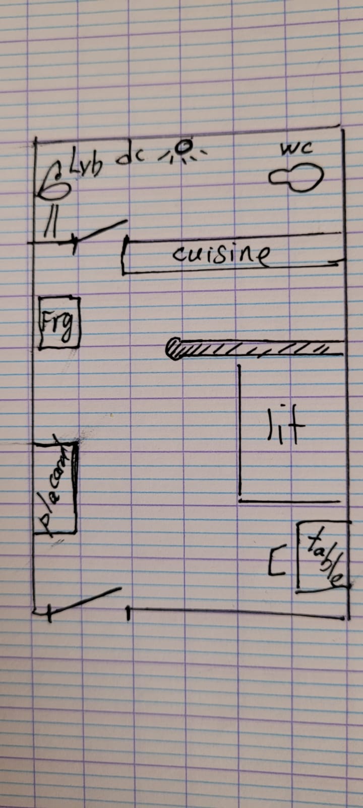 Hammam Chatt&nbsp;Borj Cedria&nbsp;Location&nbsp;Appart. 1 pi�ce&nbsp;Studio tres bon emplacement