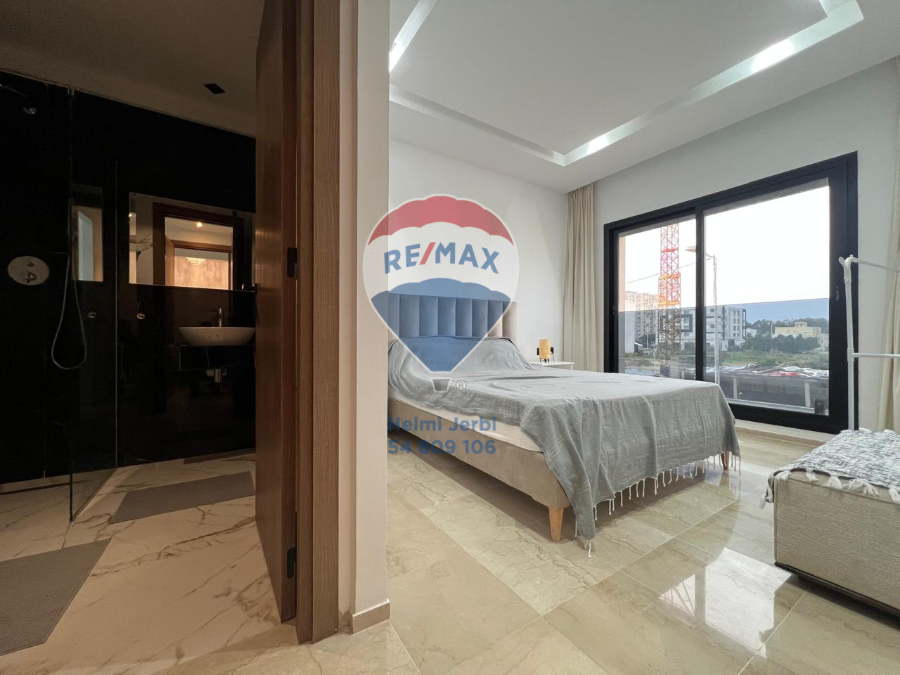 Ain Zaghouan&nbsp;Jardins de Carthage&nbsp;Location&nbsp;Appart. 2 pi�ces&nbsp;S1 meubl� aux jardins de carthage