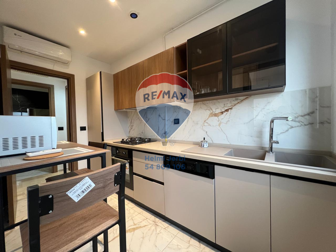 Ain Zaghouan&nbsp;Jardins de Carthage&nbsp;Location&nbsp;Appart. 2 pi�ces&nbsp;S1 meubl� aux jardins de carthage