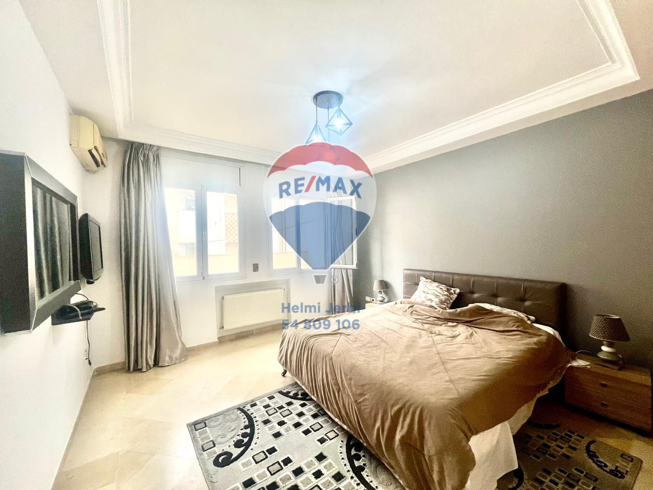 La Marsa&nbsp;Berge Du Lac&nbsp;Location&nbsp;Appart. 2 pi�ces&nbsp;S1 meubl� au lac1