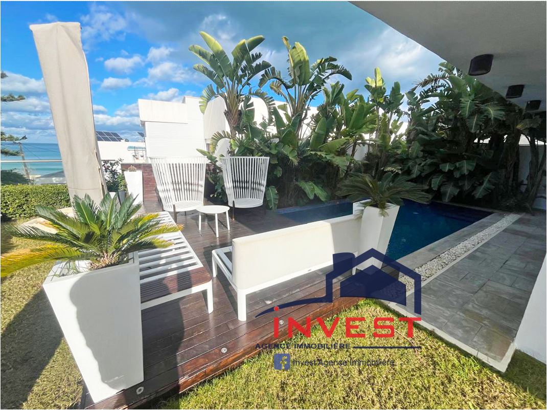 La Marsa&nbsp;Cite El Moustakbel (La Marsa)&nbsp;Location&nbsp;Maisons&nbsp;Villa jumel�e vue sur mer � la marsa cube