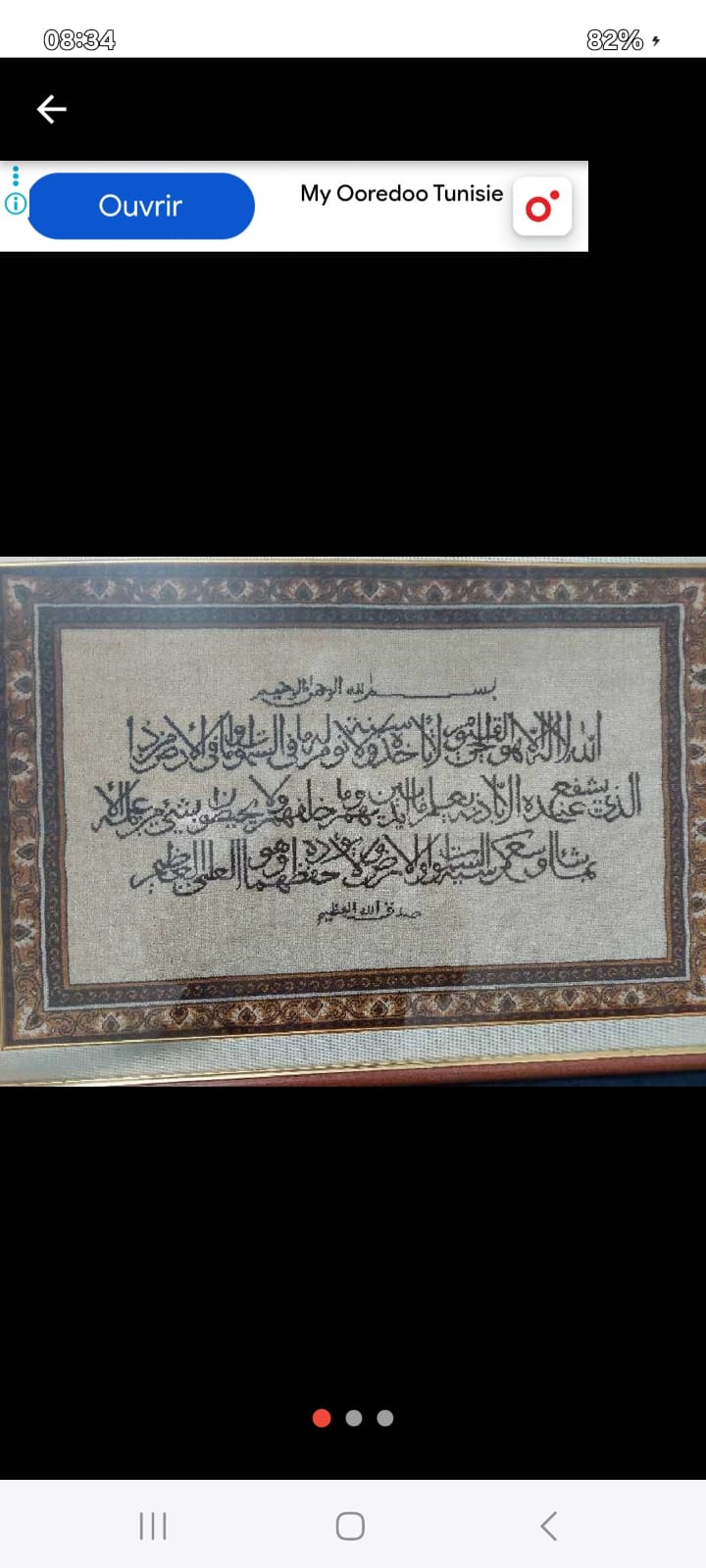 Bou Mhel El Bassatine&nbsp;Bou Mhel&nbsp;Objets de d�coration&nbsp;D�coration int�rieure&nbsp;Av cadre neuf avec tapis soies