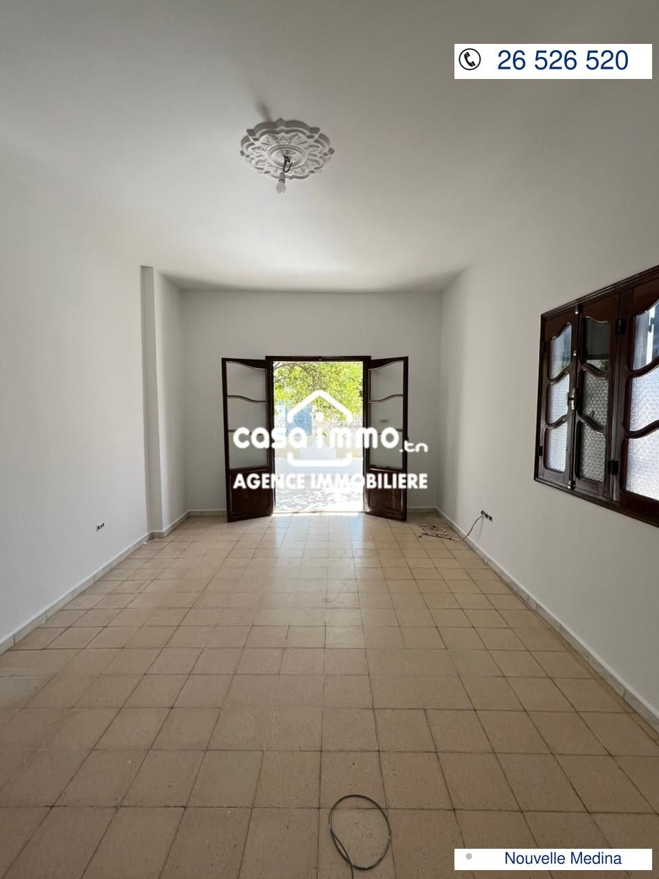 Nouvelle Medina&nbsp;Nouvelle Medina&nbsp;Location&nbsp;Appart. 3 pi�ces&nbsp;Etage rdc s3 � nouvelle m�dina 3