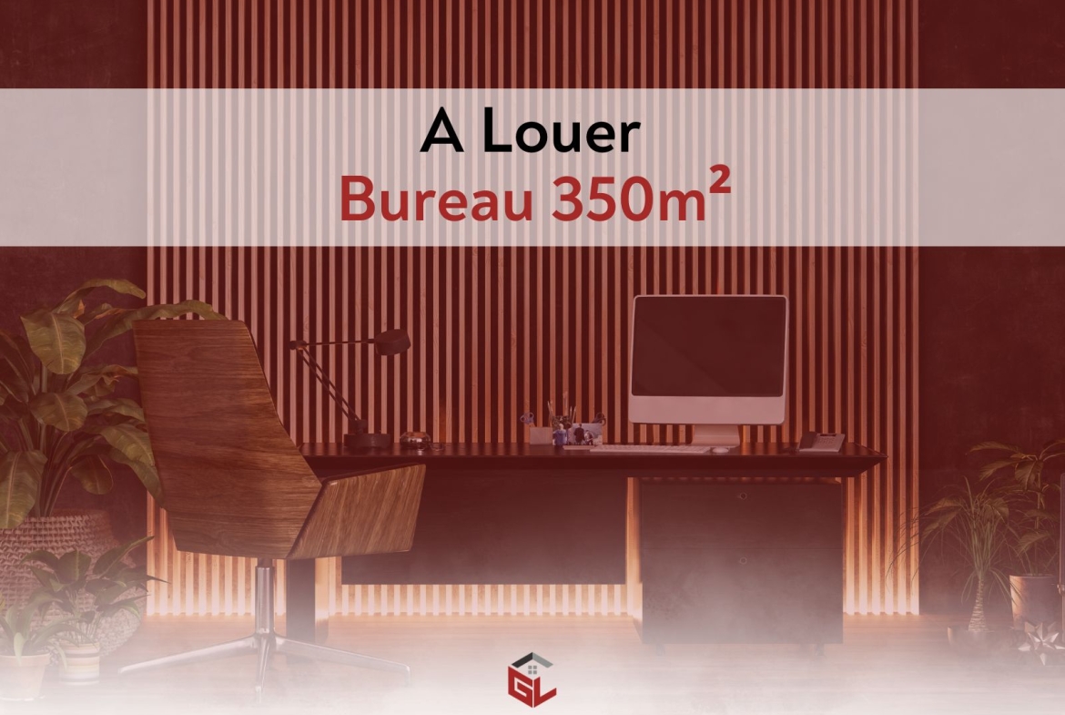 La Marsa&nbsp;Berge Du Lac&nbsp;Bureaux & Commerces&nbsp;Bureau&nbsp;Espace bureautique de 350 m2 au lac 1