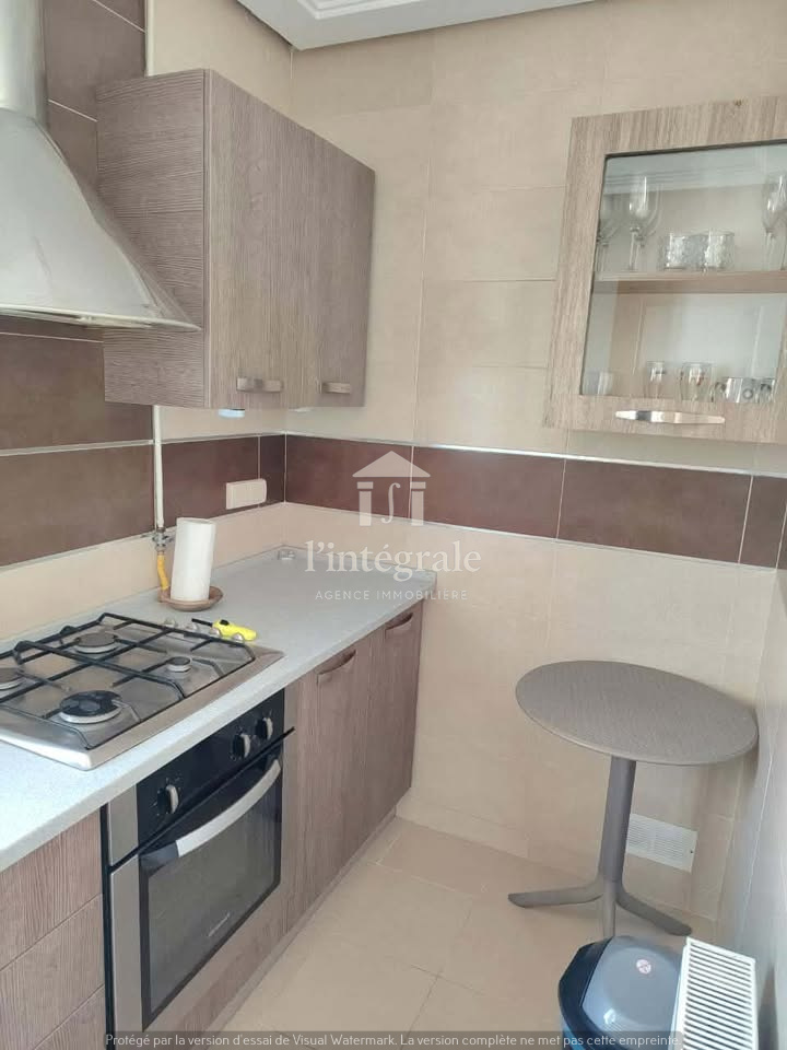 Ariana Ville&nbsp;Cite Ennasr 2&nbsp;Location&nbsp;Appart. 2 pi�ces&nbsp;S1 meubl� avec une vue magnifique