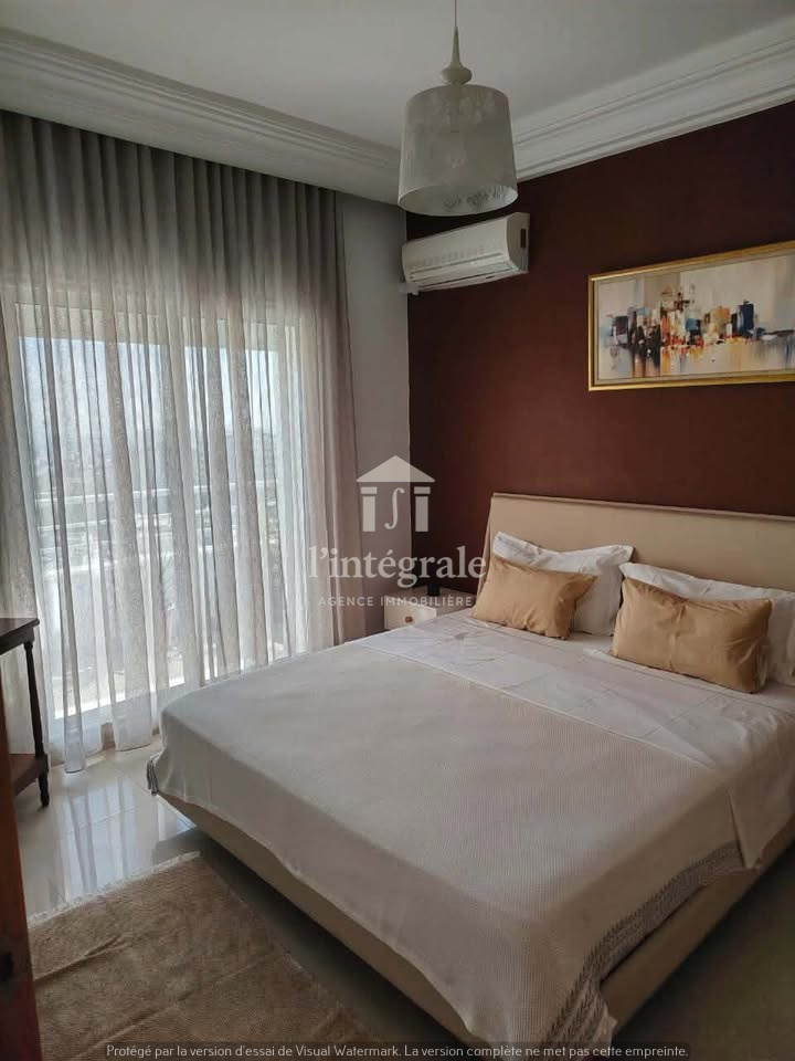 Ariana Ville&nbsp;Cite Ennasr 2&nbsp;Location&nbsp;Appart. 2 pi�ces&nbsp;S1 meubl� avec une vue magnifique