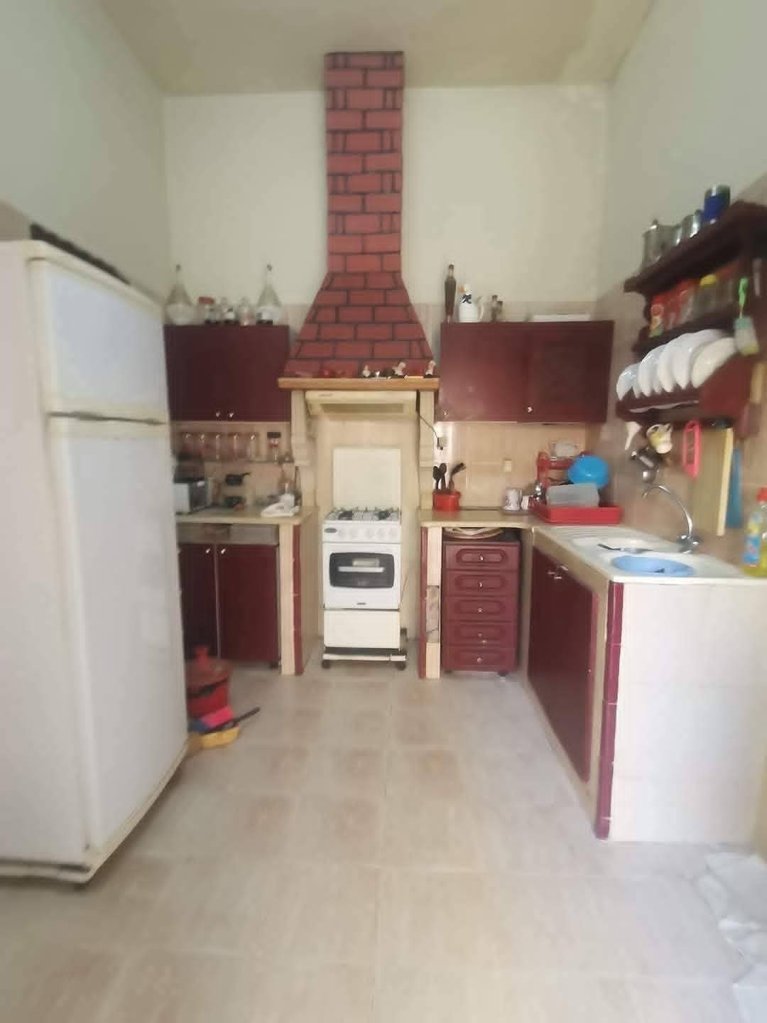 Hammam Lif&nbsp;Hammam Lif&nbsp;Location&nbsp;Appart. 3 pi�ces&nbsp;Rdc meubl� a hammam lif 530dt