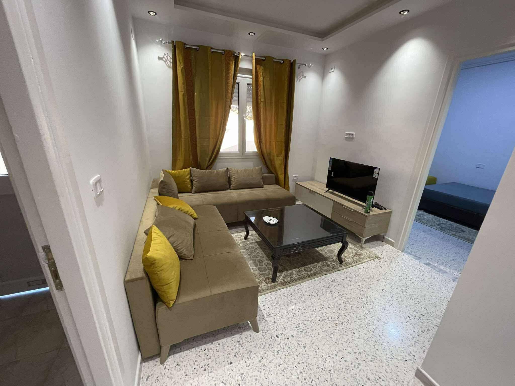 Raoued&nbsp;Ariana Essoughra&nbsp;Location&nbsp;Appart. 3 pi�ces&nbsp;S2 meuble 1200 ariana essoughra