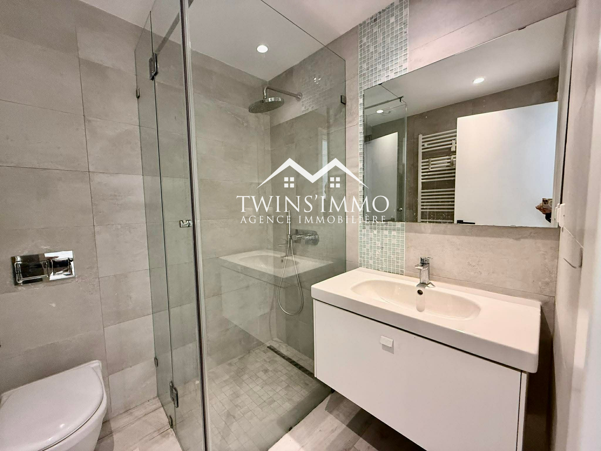 La Marsa&nbsp;Cite Du Stade&nbsp;Location&nbsp;Appart. 2 pi�ces&nbsp;Appartement s2 avec jardin � la marsa