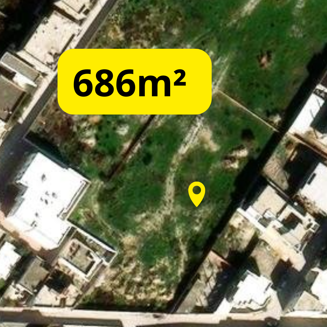 La Soukra&nbsp;Chotrana 1&nbsp;Terrain&nbsp;Terrain nu&nbsp;686m sidi salah la soukra chotrana 1