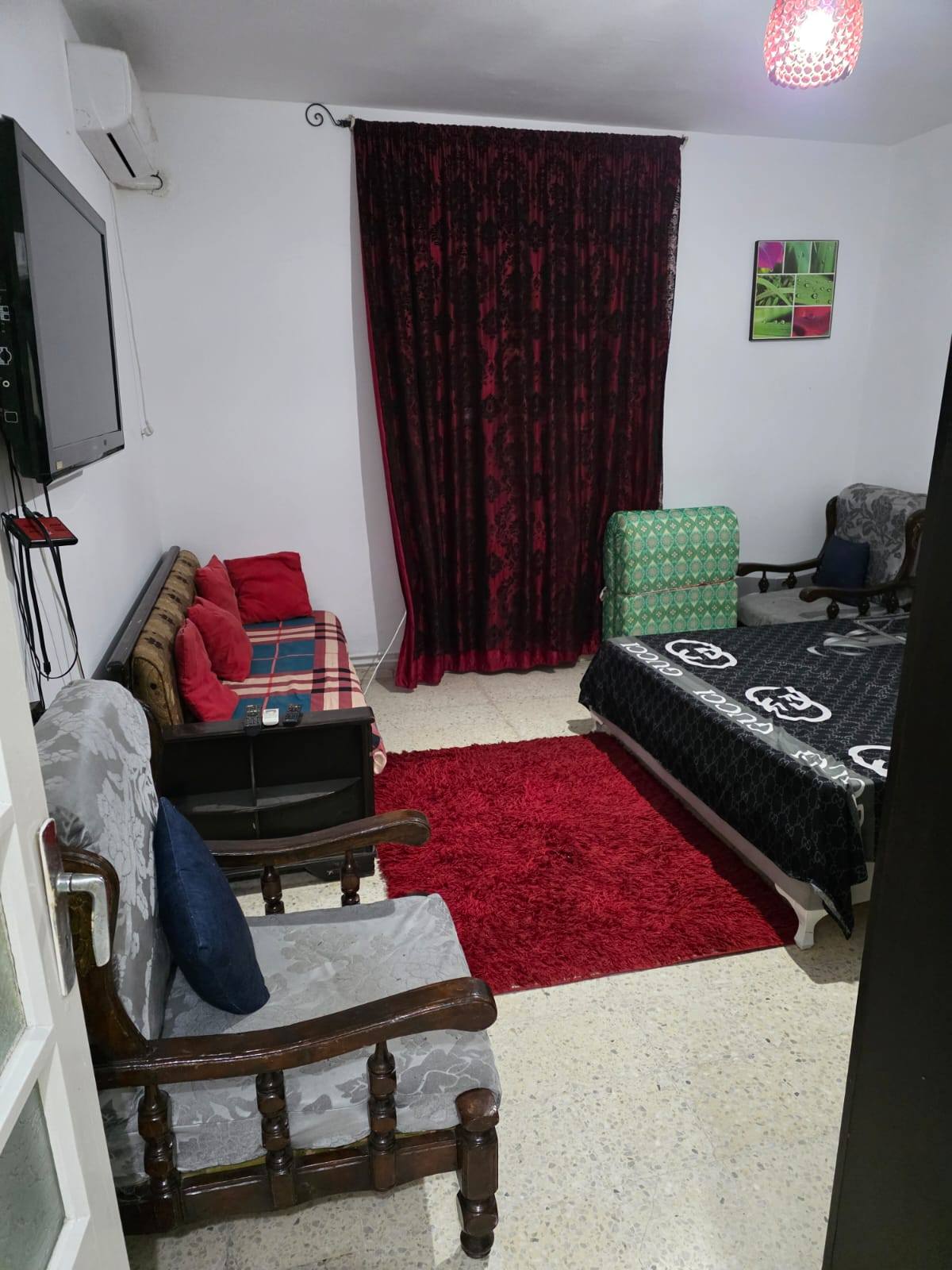 El Menzah&nbsp;El Manar 1&nbsp;Location&nbsp;Appart. 1 pi�ce&nbsp;Studio s0 meubl�e