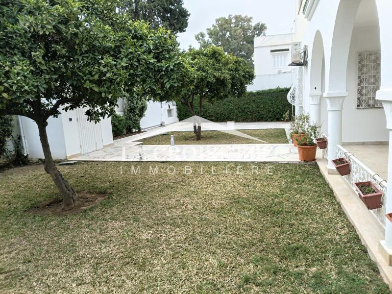 La Marsa&nbsp;Marsa Ennassim&nbsp;Location&nbsp;Maisons&nbsp;Rez de chauss�e de villa s3 � la marsa mrcl0347