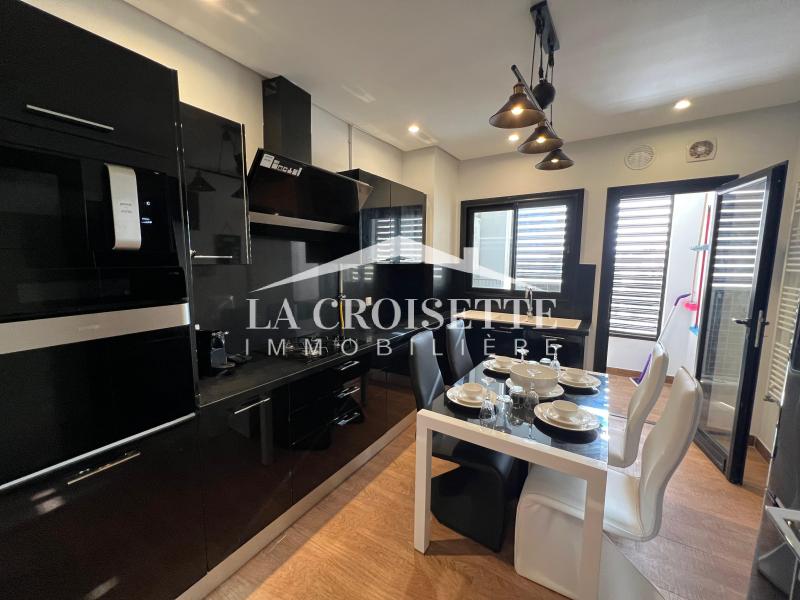 Ain Zaghouan&nbsp;Jardins de Carthage&nbsp;Location&nbsp;Appart. 3 pi�ces&nbsp;S2 meubl� aux jardins de carthage mal2104