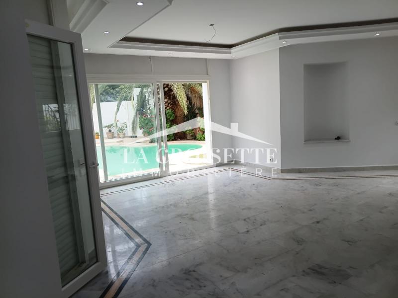 La Marsa&nbsp;Marsa Ennassim&nbsp;Location&nbsp;Maisons&nbsp;Villa s6 avec piscine � la marsa mvl0094