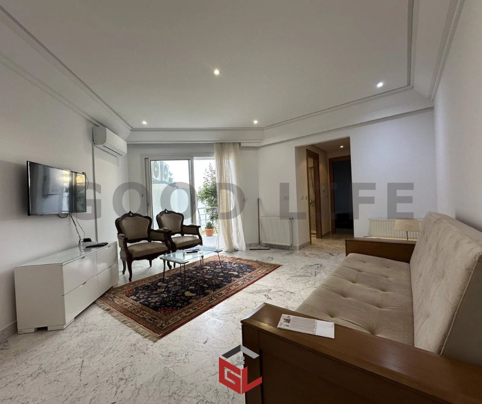 Ain Zaghouan&nbsp;Jardins de Carthage&nbsp;Location&nbsp;Appart. 2 pi�ces&nbsp;S1 meubl� aux jardins de carthage