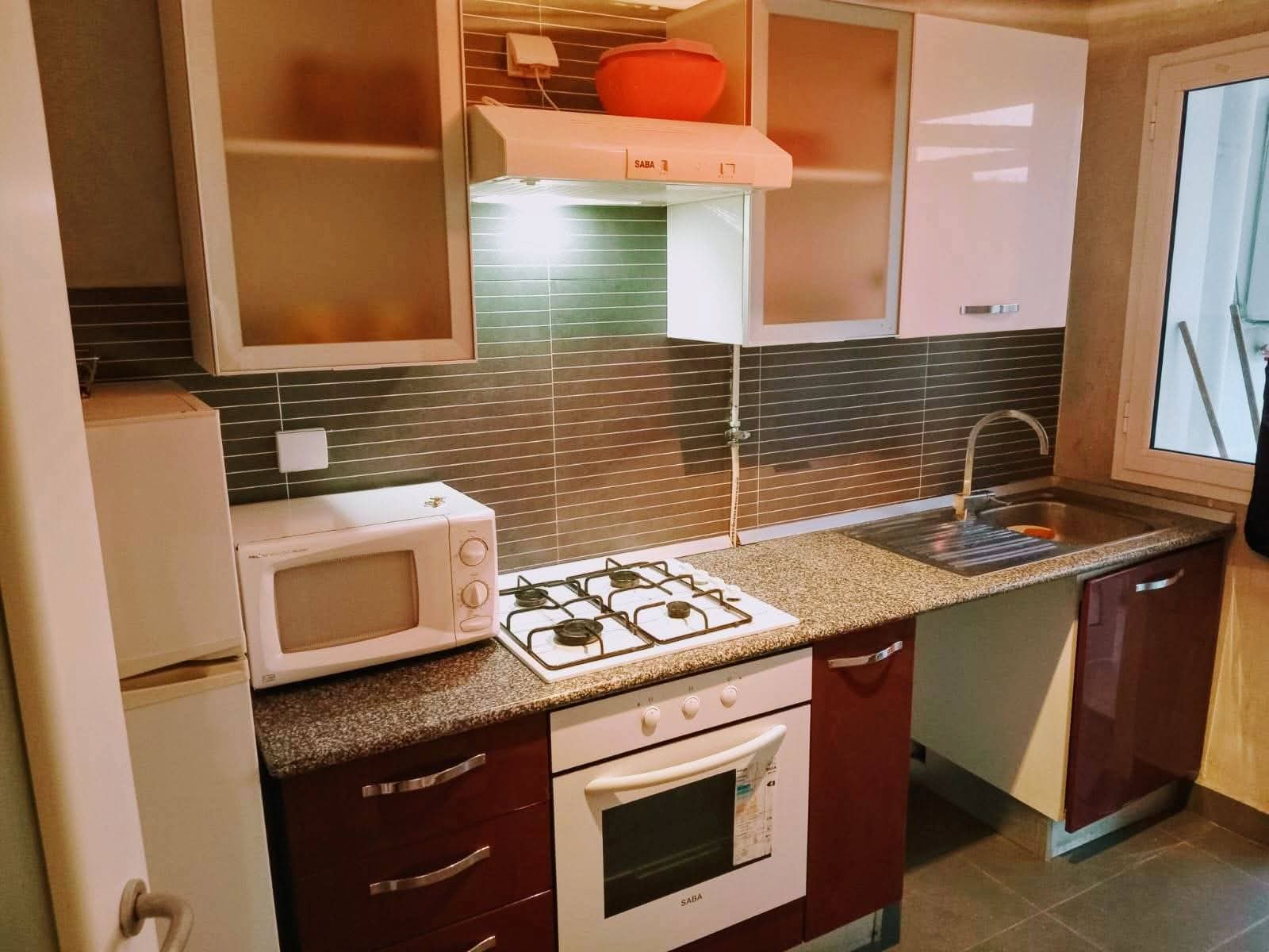 Ariana Ville&nbsp;Cite Ennasr 1&nbsp;Location&nbsp;Appart. 2 pi�ces&nbsp;S1 haut standing meubl� ennasr pr�s slim school