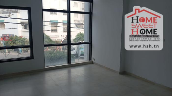 Ariana Ville&nbsp;Ariana&nbsp;Location&nbsp;Autre&nbsp;Bureau h2 rafa  cit� hedi nouira