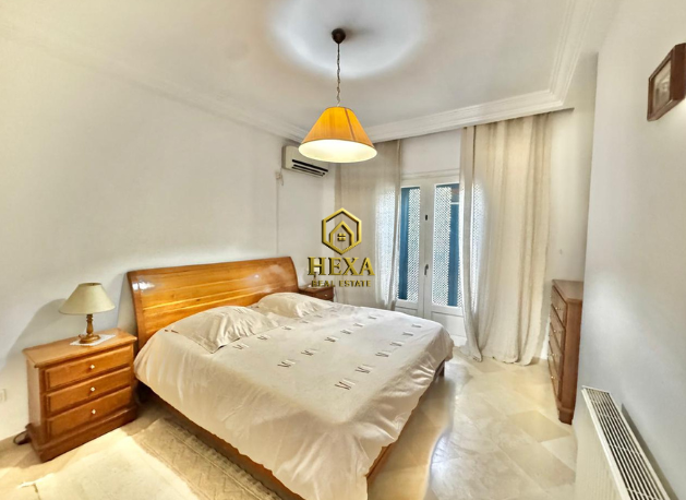 La Marsa&nbsp;Gammart&nbsp;Location&nbsp;Appart. 3 pi�ces&nbsp;App s2 meubl� avec jardin � gammarth sup�rieur