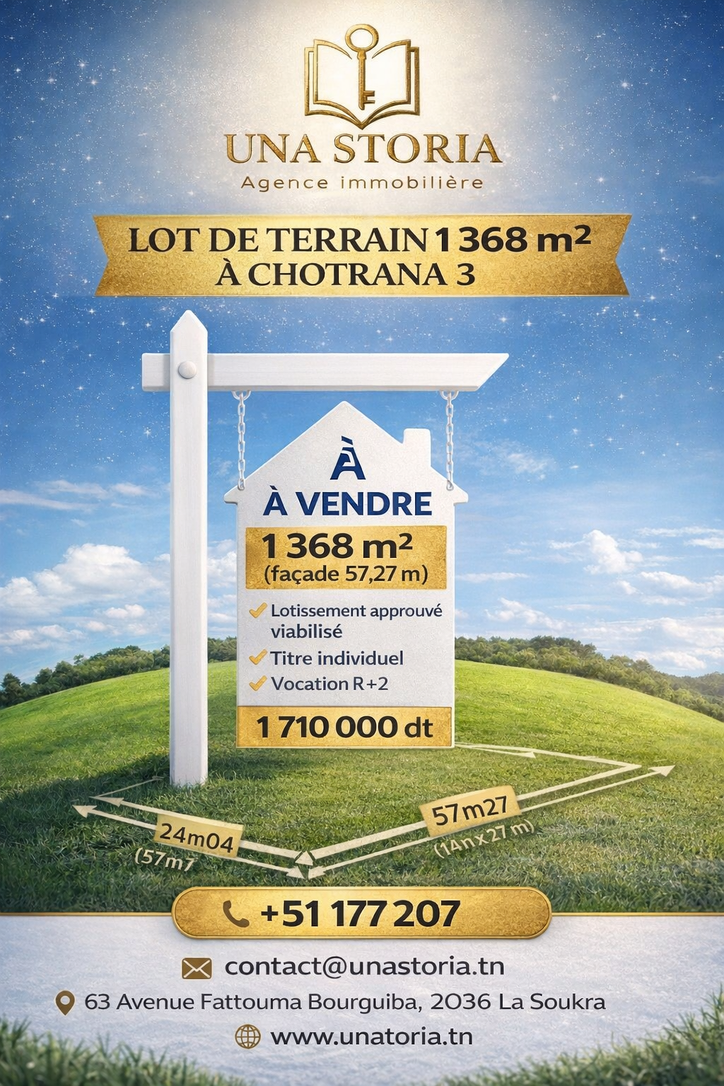 La Soukra&nbsp;Chotrana 3&nbsp;Terrain&nbsp;Terrain nu&nbsp;Terrain � chotrana 3