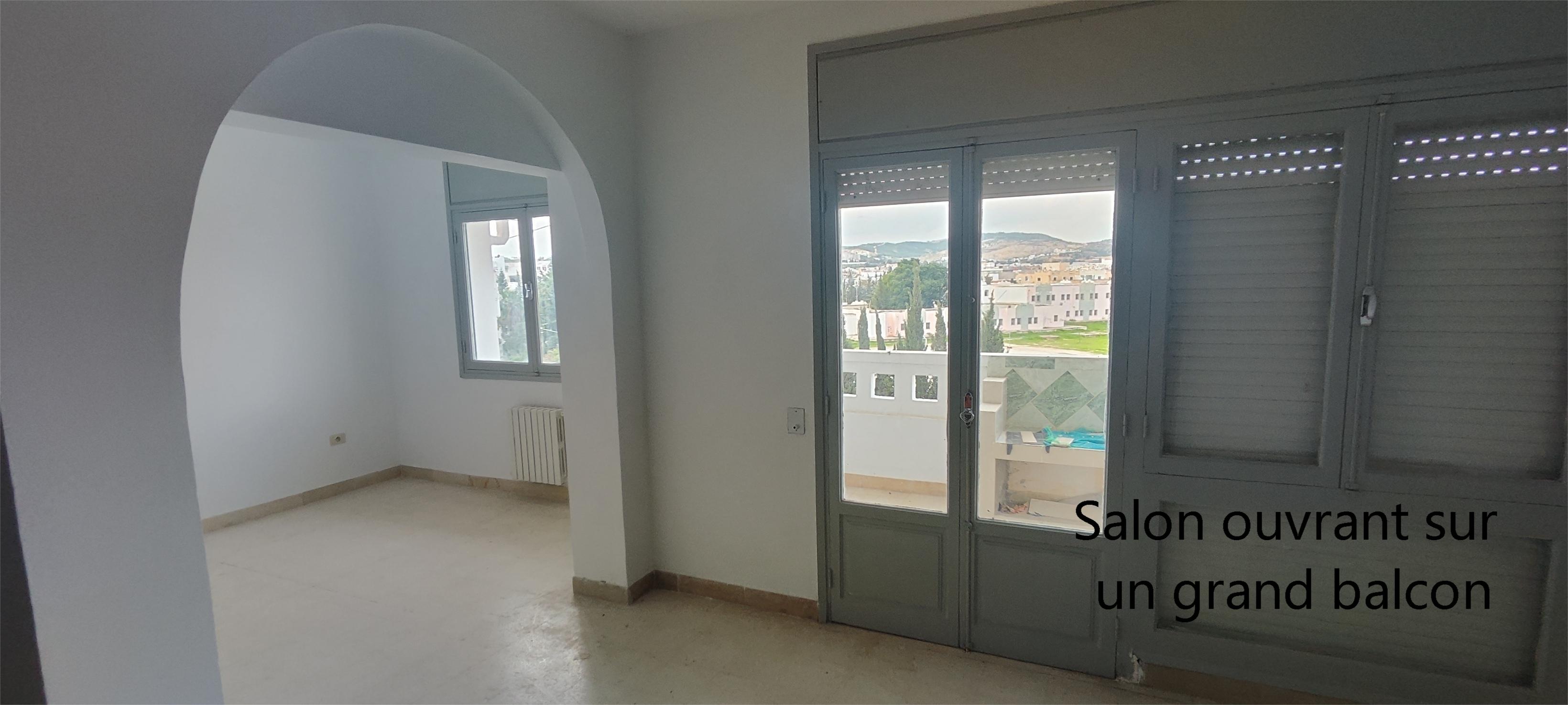 La Soukra&nbsp;Borj Louzir&nbsp;Location&nbsp;Appart. 3 pi�ces&nbsp;Magnifique s3 cit� h�di nouira ariana