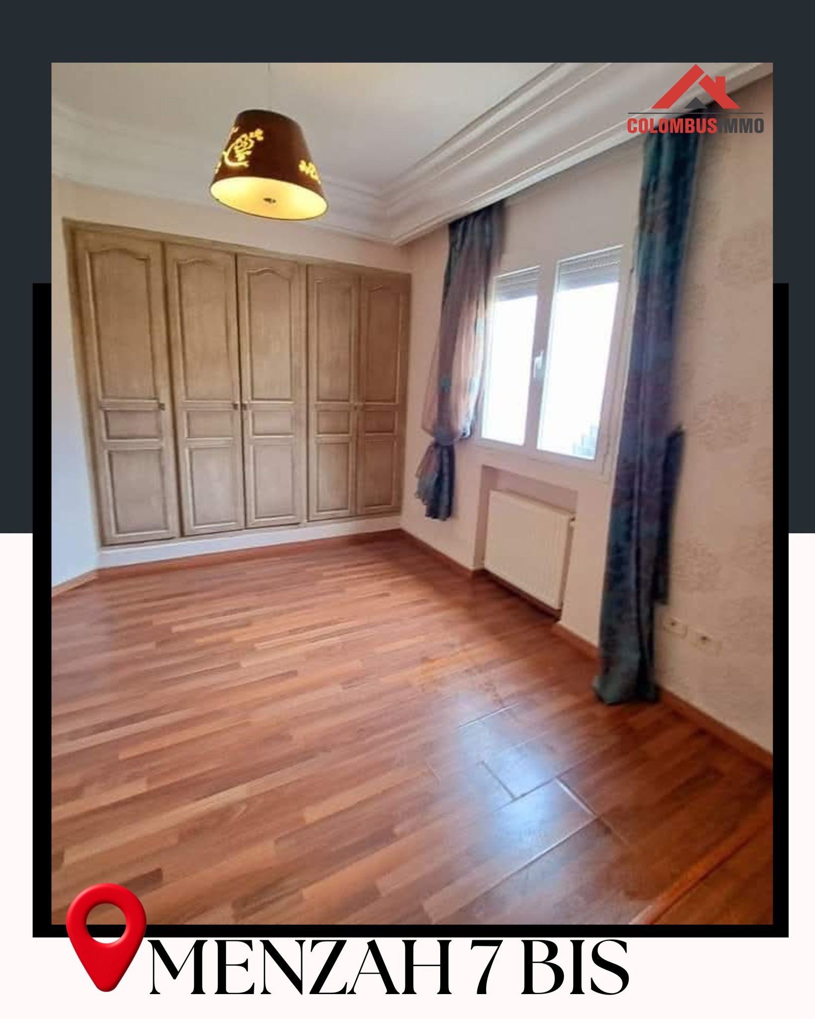 Ariana Ville&nbsp;El Menzah 7&nbsp;Location&nbsp;Appart. 3 pi�ces&nbsp;Appartement s2 � menzah7bis