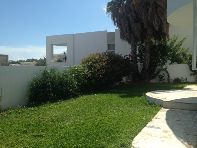 La Marsa&nbsp;Gammart&nbsp;Location&nbsp;Appart. 2 pi�ces&nbsp;Rez de jardin a gammarth sup�rieure