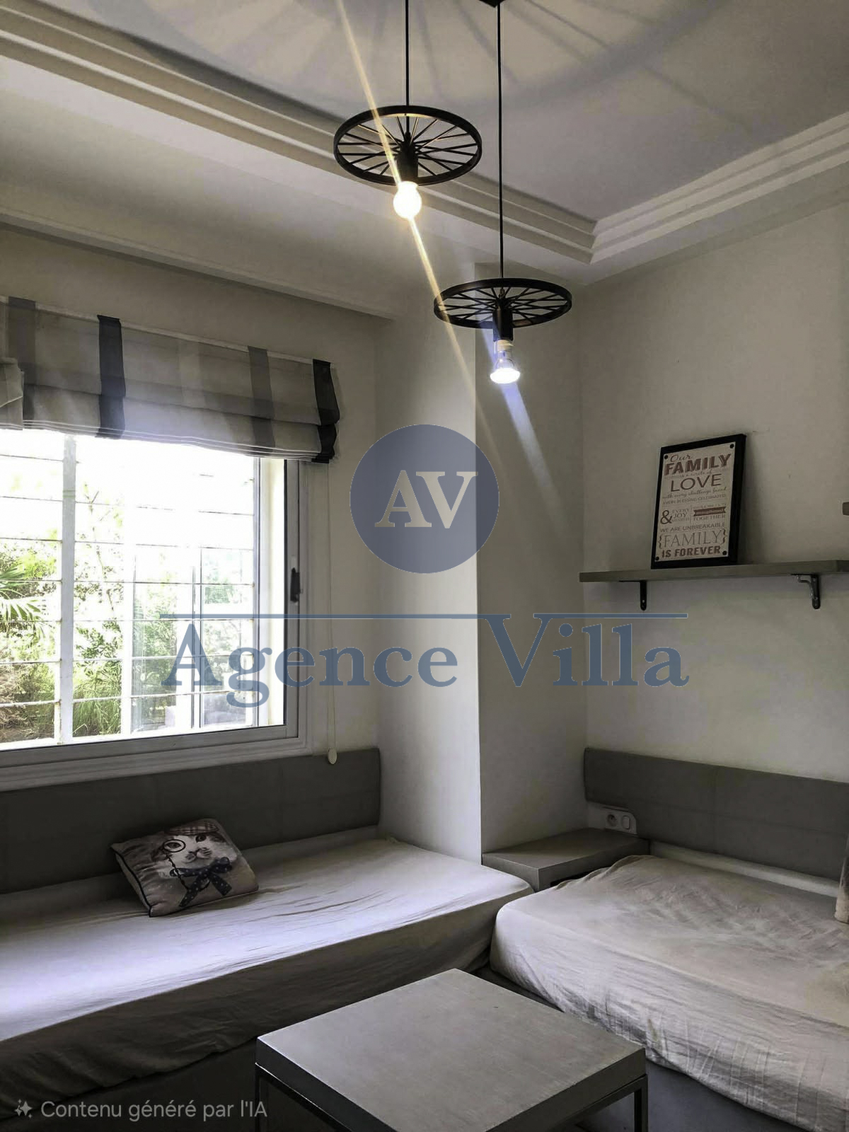 La Marsa&nbsp;Berge Du Lac&nbsp;Location&nbsp;Appart. 3 pi�ces&nbsp;Appartement s2 meubl� au lac 2 avec jardin