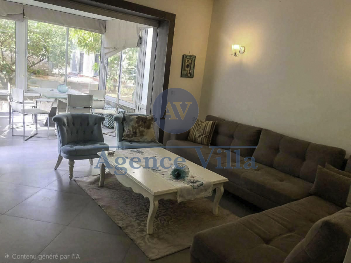 La Marsa&nbsp;Berge Du Lac&nbsp;Location&nbsp;Appart. 3 pi�ces&nbsp;Appartement s2 meubl� au lac 2 avec jardin