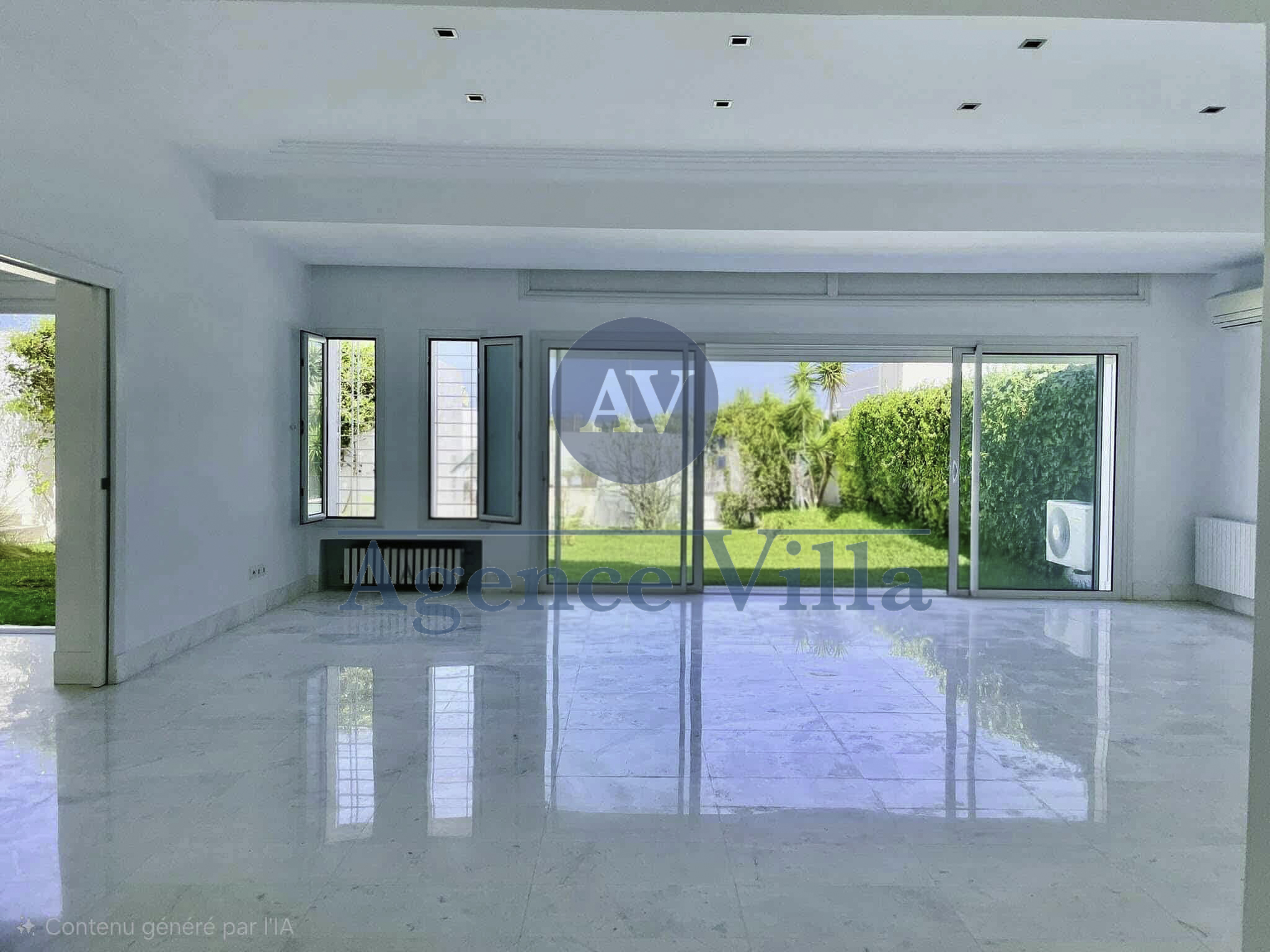 La Marsa&nbsp;Marsa Ennassim&nbsp;Location&nbsp;Appart. 5 pi�ces+&nbsp;Une villa � la marsa