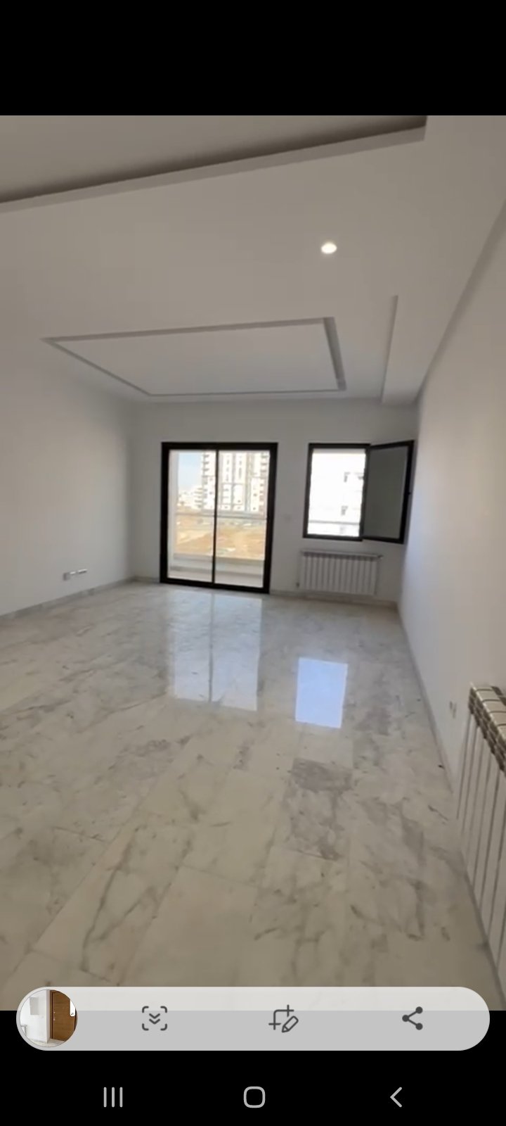 Sousse Jaouhara&nbsp;Sahloul&nbsp;Location&nbsp;Appart. 4 pi�ces&nbsp;Un s3 neuf de haut standing sans vis � vis