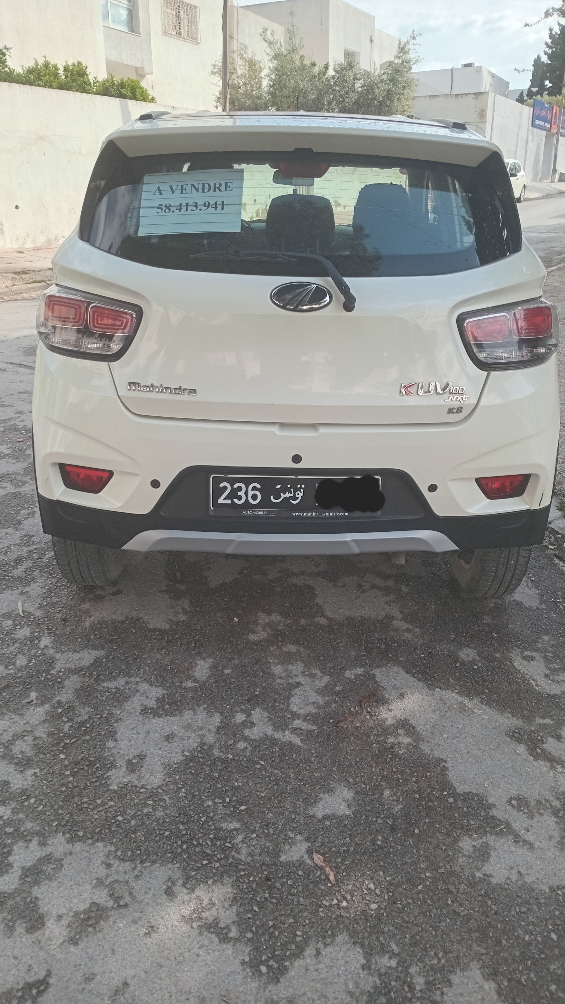 Ariana Ville&nbsp;El Menzah 7&nbsp;Mahindra&nbsp;Autre Mod�le&nbsp;Mahindra kuv 100