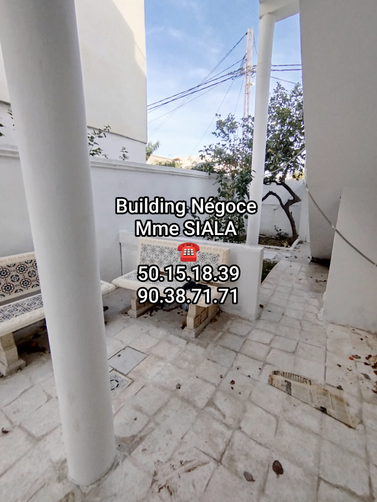 Ariana Ville&nbsp;Borj El Baccouche&nbsp;Location&nbsp;Maisons&nbsp;Borj baccouche rdc de villa s 4 avec studio