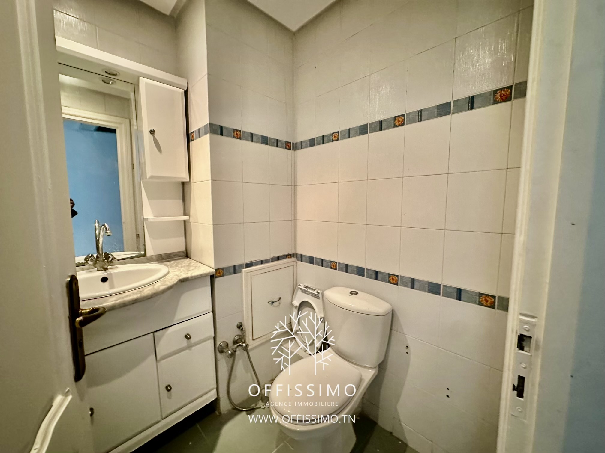La Marsa&nbsp;Berge Du Lac&nbsp;Location&nbsp;Appart. 4 pi�ces&nbsp;Bureau 4 pieces lac 1 immeuble bureautique