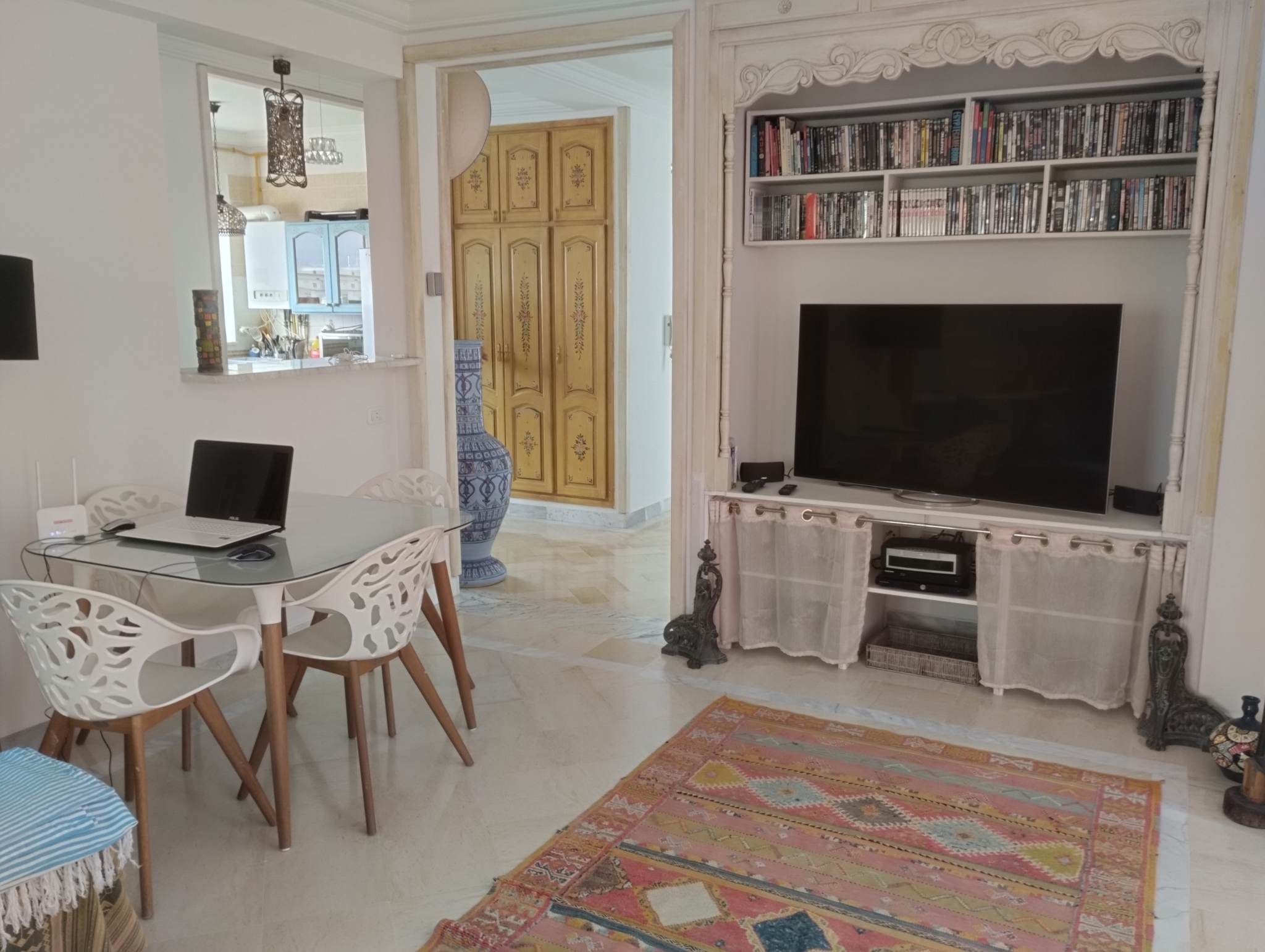 La Goulette&nbsp;La Goulette&nbsp;Location&nbsp;Appart. 2 pi�ces&nbsp;Appartement s1 vue mer � la goulette