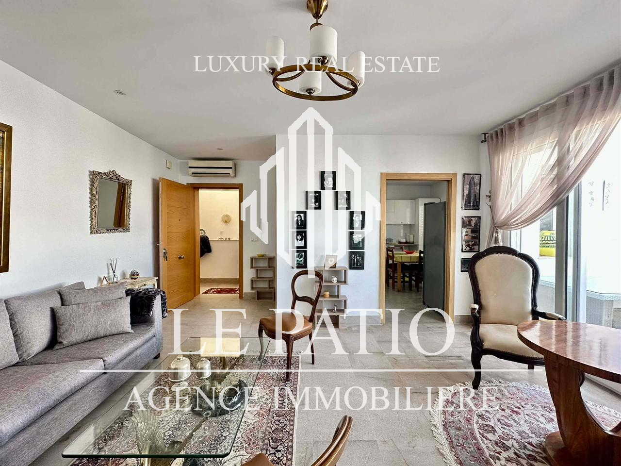 La Marsa&nbsp;Marsa Ennassim&nbsp;Location&nbsp;Appart. 3 pi�ces&nbsp;Un appartement s2 meubl� � la marsa