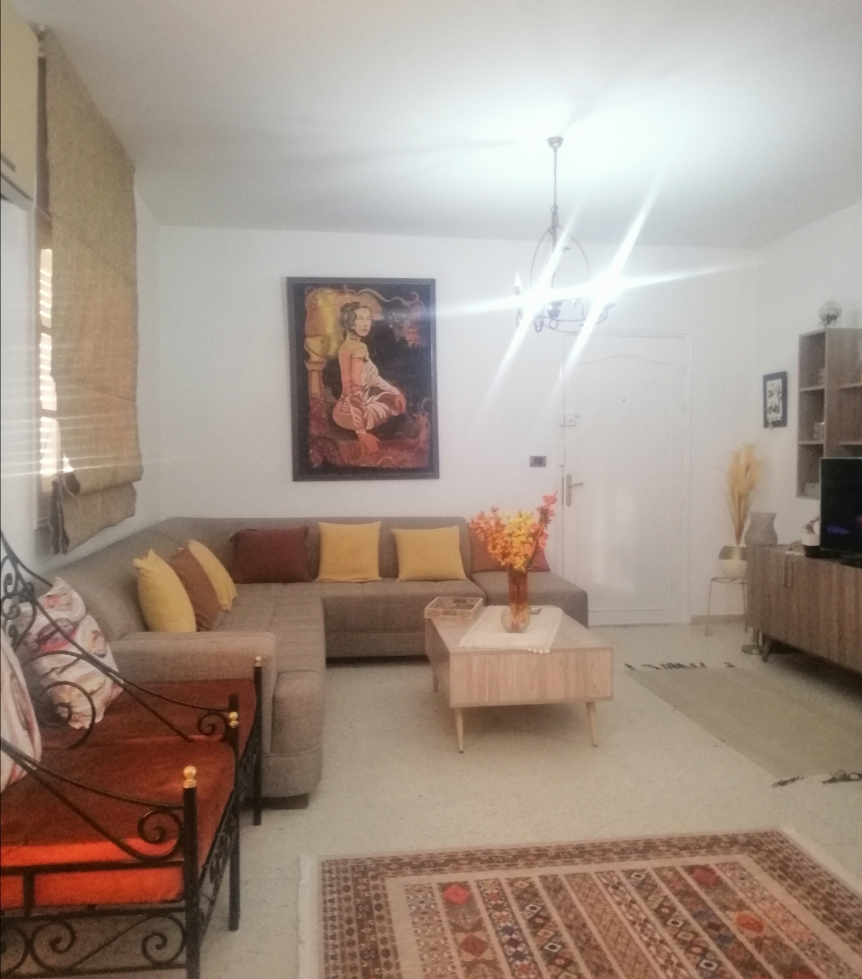 Akouda&nbsp;Chatt Meriem&nbsp;Location&nbsp;Appart. 2 pi�ces&nbsp;Appartement bien equip� vue mer