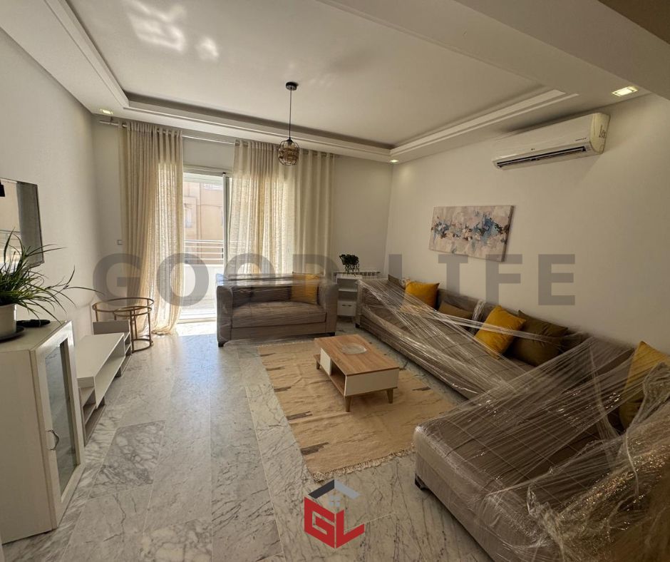 Ain Zaghouan&nbsp;Jardins de Carthage&nbsp;Location&nbsp;Appart. 2 pi�ces&nbsp;S1 meubl� aux jardins de carthage