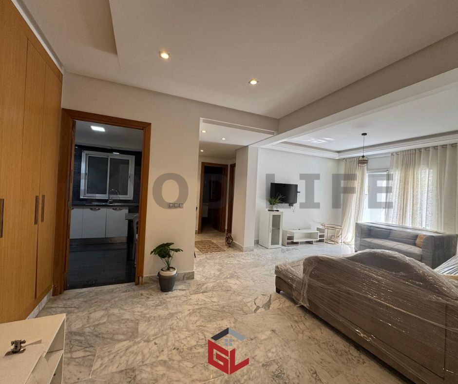 Ain Zaghouan&nbsp;Jardins de Carthage&nbsp;Location&nbsp;Appart. 2 pi�ces&nbsp;S1 meubl� aux jardins de carthage