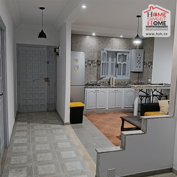 Bab Souika&nbsp;Bab Saadoun&nbsp;Location&nbsp;Appart. 3 pi�ces&nbsp;Appart s2 meubl� baysen � beb saadoun