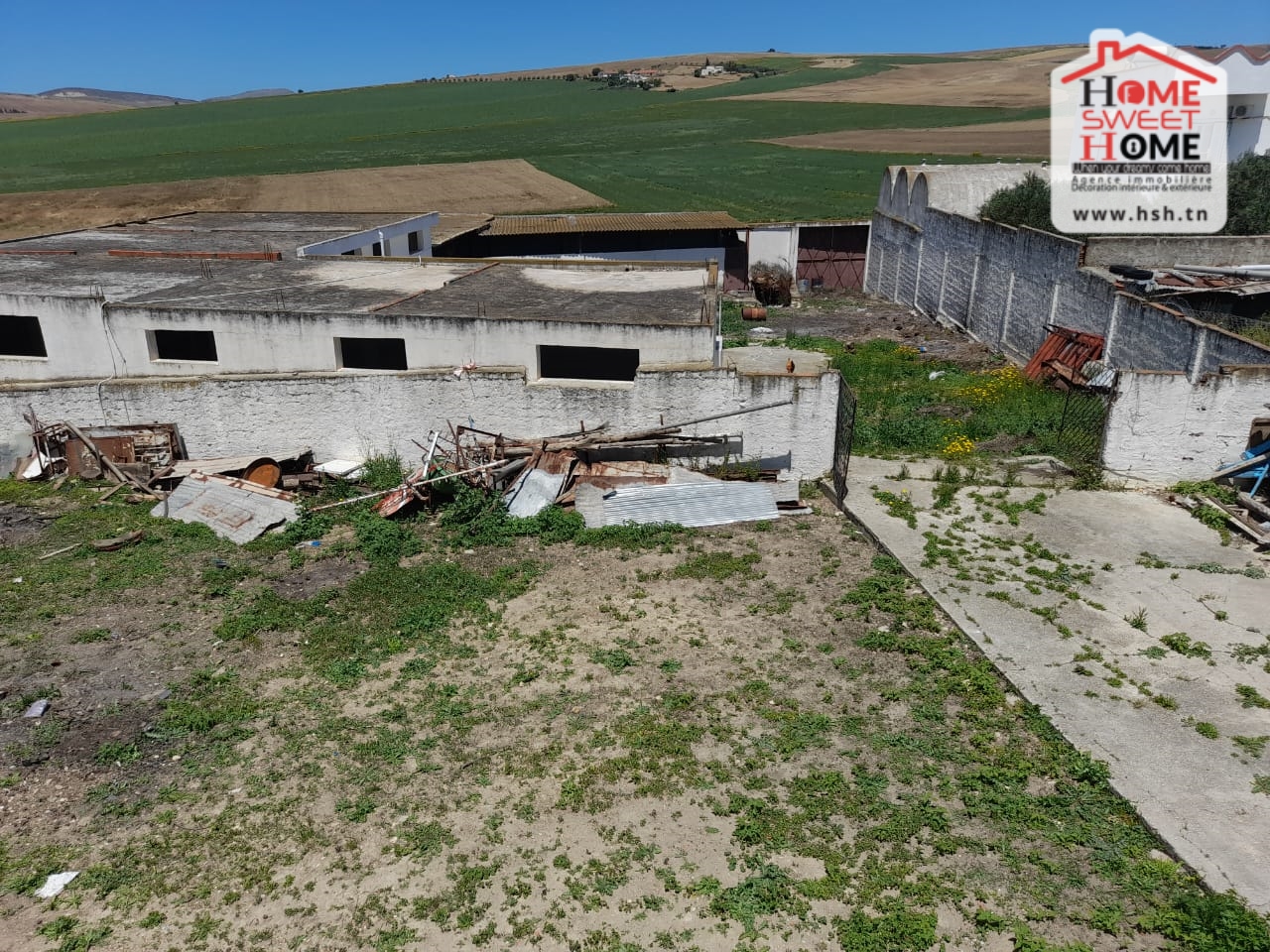 Beja Nord&nbsp;Beja&nbsp;Terrain&nbsp;Terrain nu&nbsp;Terrain de villa bennour � b�ja