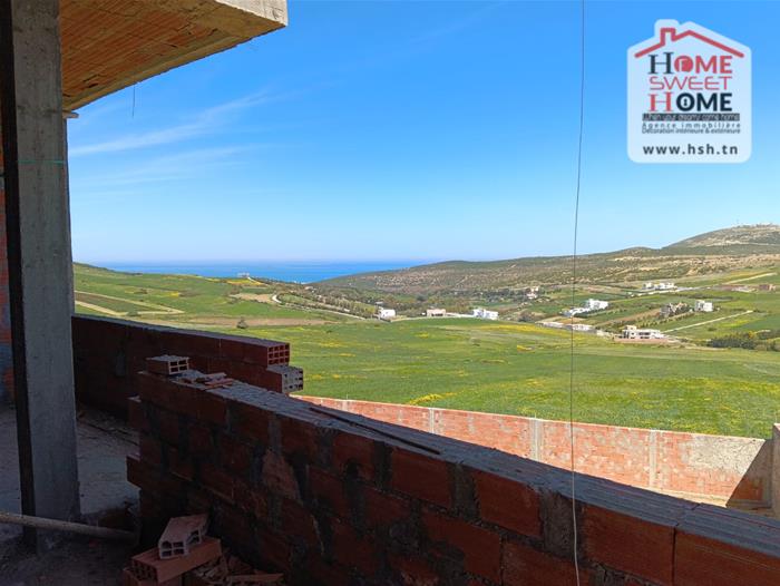 Bizerte Sud&nbsp;Ain El Berda&nbsp;Vente&nbsp;Maisons&nbsp;Villa inachev�e meridia � a�n berda bizerte