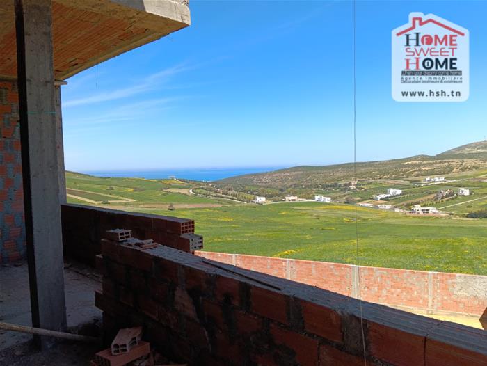 Bizerte Sud&nbsp;Ain El Berda&nbsp;Vente&nbsp;Maisons&nbsp;Villa inachev�e meridia � a�n berda bizerte