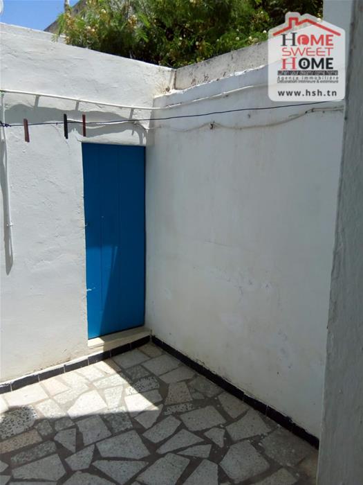 El Kram&nbsp;Le Kram Est&nbsp;Vente&nbsp;Appart. 2 pi�ces&nbsp;Rdc de villa s2 olive au kram est