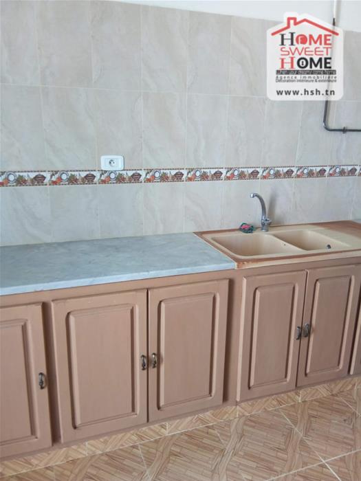 El Kram&nbsp;Le Kram Est&nbsp;Vente&nbsp;Appart. 2 pi�ces&nbsp;Rdc de villa s2 olive au kram est