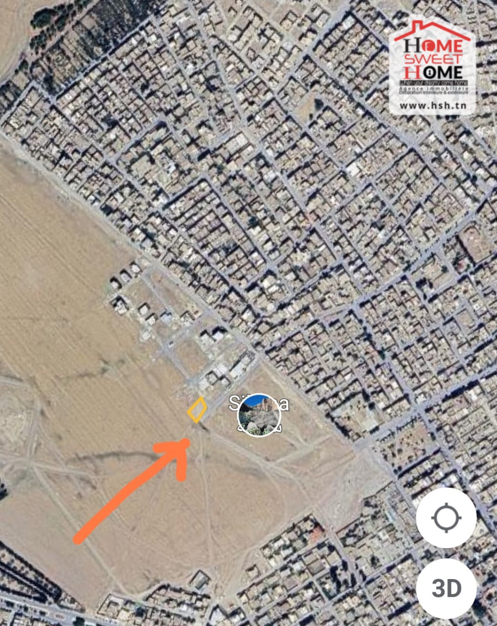 Bargou&nbsp;Ain El Fourna&nbsp;Terrain&nbsp;Terrain nu&nbsp;Terrain villa astrid � siliana