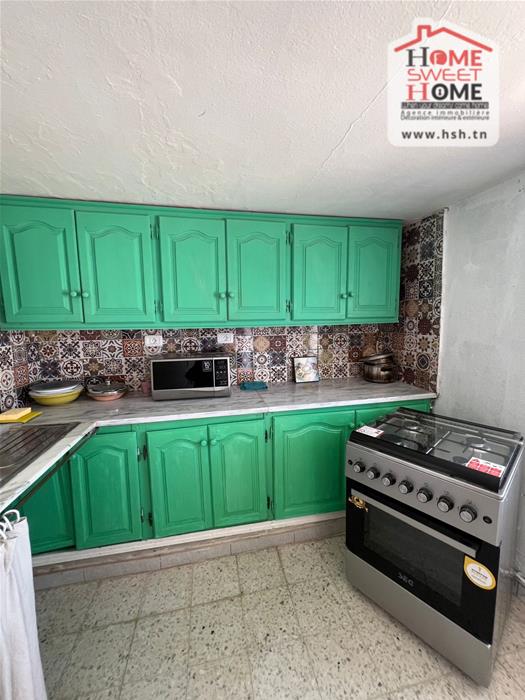 La Marsa&nbsp;Marsa Ennassim&nbsp;Location&nbsp;Appart. 3 pi�ces&nbsp;Etage de villa s2 meubl� kira � la marsa