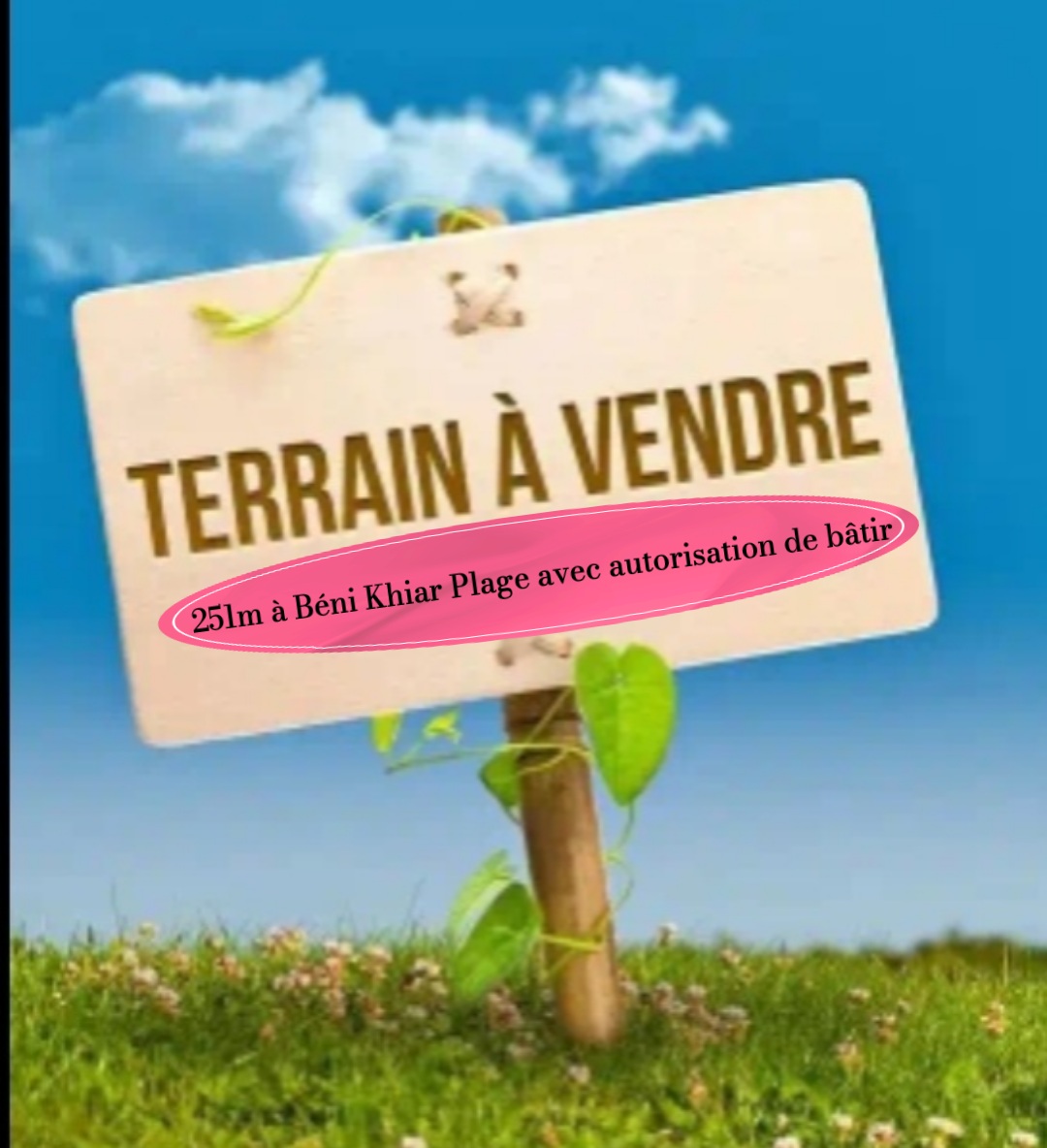 Beni Khiar&nbsp;Beni Khiar&nbsp;Terrain&nbsp;Terrain nu&nbsp;251m avec autorisation de b�tir